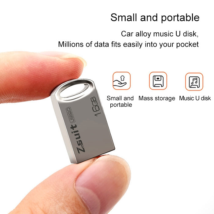 Zsuit 128GB USB 3.0 Mini Metal Ring Shape USB Flash Disk - USB Flash Drives by buy2fix | Online Shopping UK | buy2fix