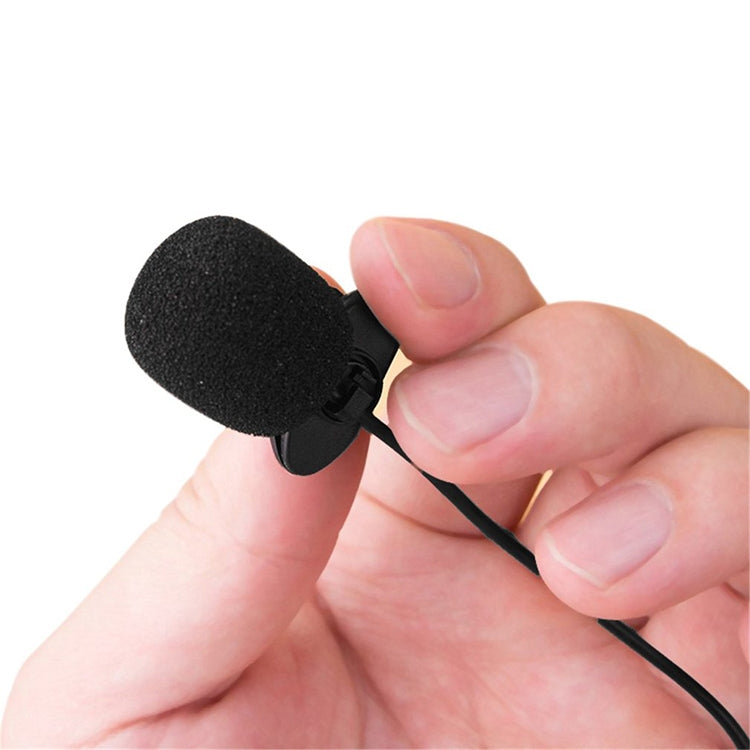 ZJ002MR Stereo 2.5mm Straight Plug Car Sun Visor Wireless Interpreter Tour Guide Megaphone Lavalier Wired Microphone, Length: 3m - Consumer Electronics by buy2fix | Online Shopping UK | buy2fix