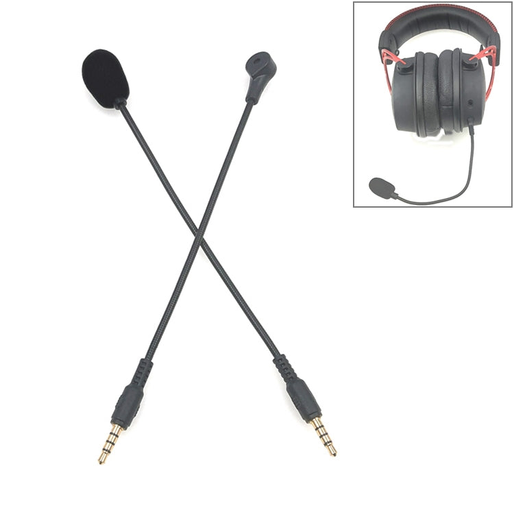 ZJ033MR-03 19cm 4 Level Pin 3.5mm Straight Plug Gaming Headset Sound Card Live Microphone - Consumer Electronics by buy2fix | Online Shopping UK | buy2fix