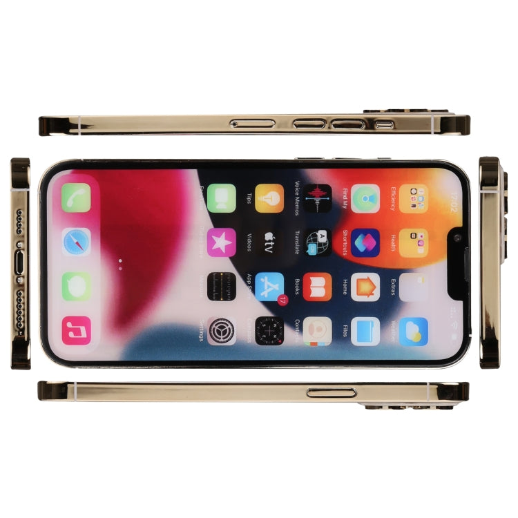 For iPhone 13 Pro Color Screen Non-Working Fake Dummy Display Model(Gold) - Mobile Accessories by buy2fix | Online Shopping UK | buy2fix