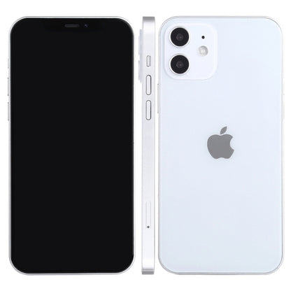 For iPhone 12 Black Screen Non-Working Fake Dummy Display Model(White) - For iPhone & iPad by buy2fix | Online Shopping UK | buy2fix