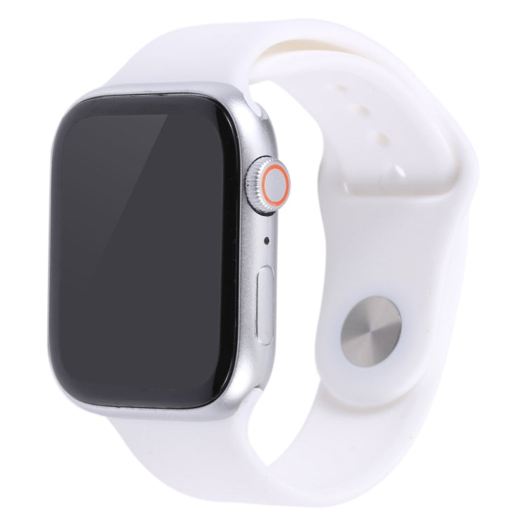 For Apple Watch Series 8 45mm Black Screen Non-Working Fake Dummy Display Model(White) - Watch Model by buy2fix | Online Shopping UK | buy2fix