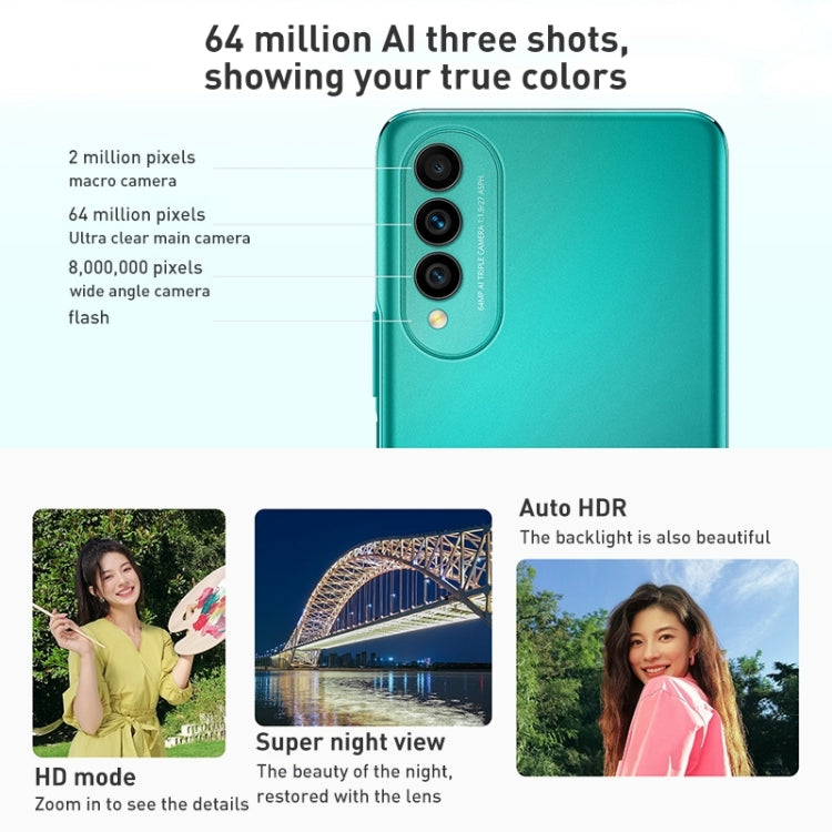 HUAWEI nova 10z 128GB CHA-AL80, 64MP Cameras, China Version, Triple Back Cameras, Side Fingerprint Identification, 6.6 inch HarmonyOS 2.0 Octa Core, Network: 4G, OTG, Not Support Google Play(Silver) - Huawei Mate & P by Huawei | Online Shopping UK | buy2fix