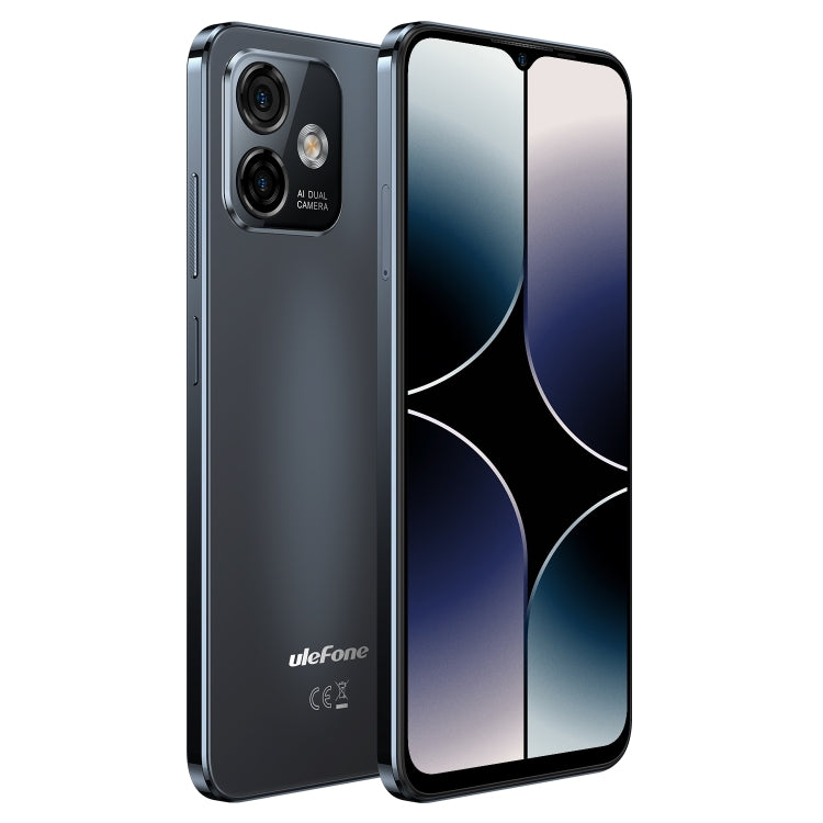 [HK Warehouse] Ulefone Note 16 Pro, 4GB+128GB, Dual Back Cameras, Face ID & Side Fingerprint Identification, 4400mAh Battery, 6.52 inch Android 13 Unisoc T606 Octa Core up to 1.6GHz, Network: 4G, Dual SIM, OTG (Black) - Ulefone by Ulefone | Online Shopping UK | buy2fix