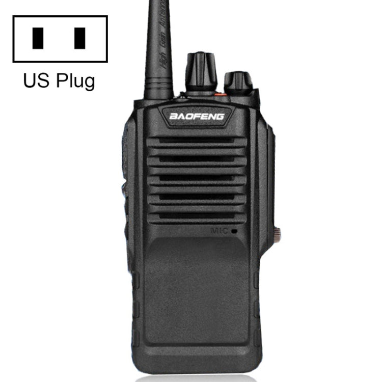 BaoFeng BF-9700 8W Single Band Radio Handheld Walkie Talkie with Monitor Function, US Plug(Black) - Handheld Walkie Talkie by BAOFENG | Online Shopping UK | buy2fix