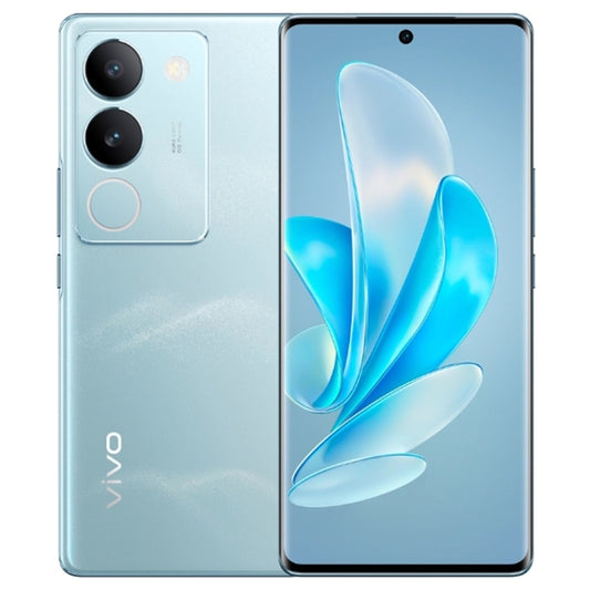 vivo S17 5G, 50MP Camera, 12GB+512GB, Dual Back Cameras, Screen Fingerprint Identification, 4600mAh Battery, 6.78 inch Android 13 OriginOS 3 Snapdragon 778G+ Octa Core up to 2.5GHz, OTG, NFC, Network: 5G (Blue) - vivo by vivo | Online Shopping UK | buy2fix