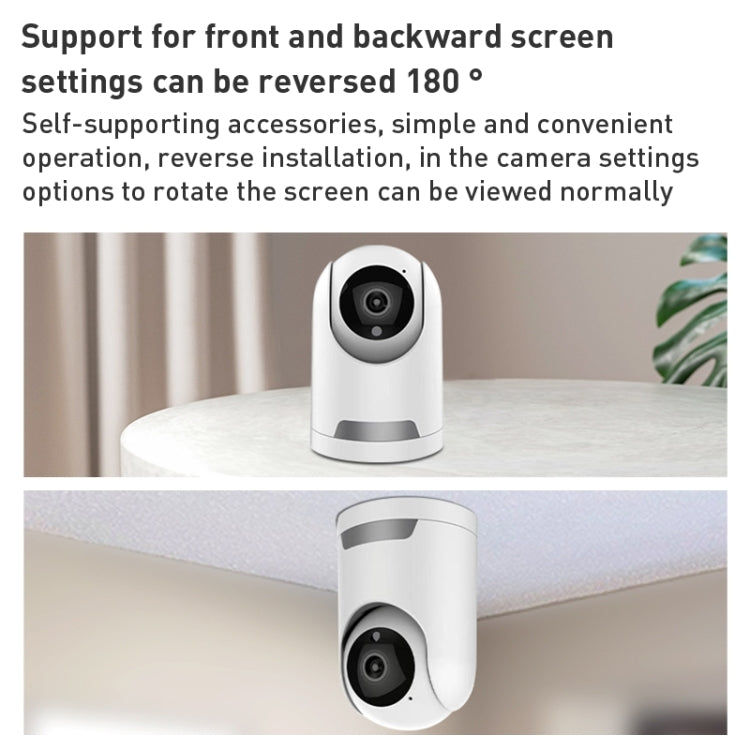 YT64 ICSEE 1080P Pan-tilt WiFi Smart IP Camera, Support TF Card / Two-way Audio / Motion Detection / Night Vision(EU Plug) - Security by buy2fix | Online Shopping UK | buy2fix