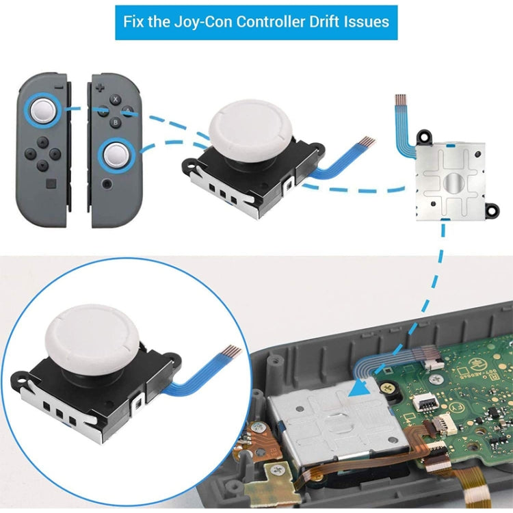 Game Console 3D Left Right Interoperability Rocker Remote Sensing Joystick for Nintendo Switch / Switch Lite(Blue) - Repair & Spare Parts by buy2fix | Online Shopping UK | buy2fix