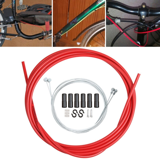 Universal Bicycle Brake Cable Tube Set(Red) - Outdoor & Sports by buy2fix | Online Shopping UK | buy2fix