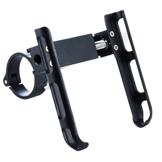 BIKERSAY MP007 Universal Aluminum Alloy Motorcycle Bicycle Phone Holder (Black) - Holders by BIKERSAY | Online Shopping UK | buy2fix