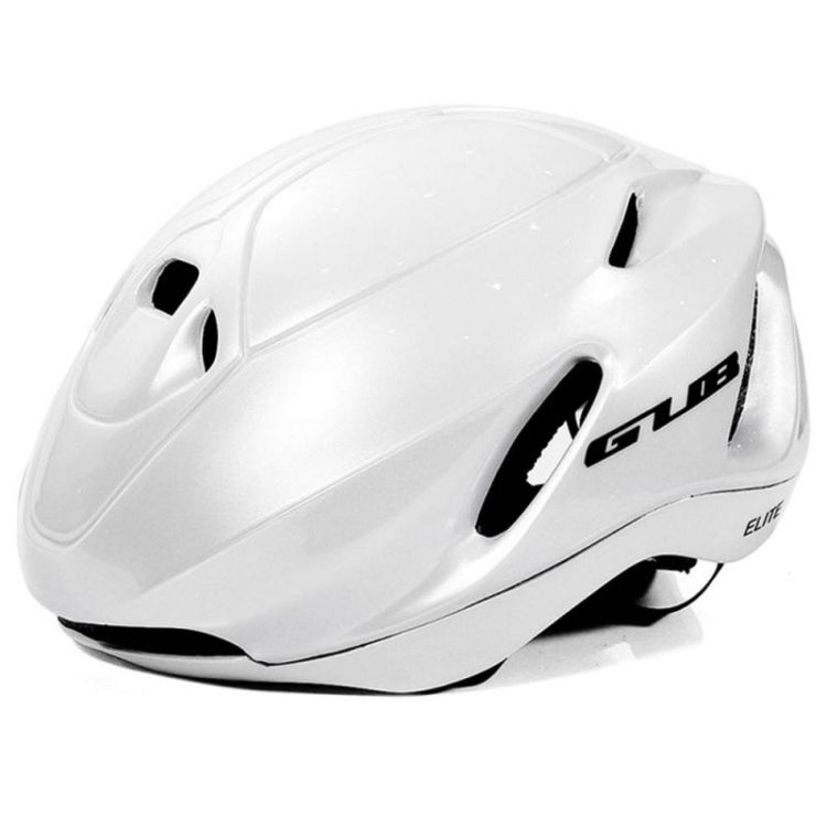 GUB Elite Unisex Adjustable Bicycle Riding Helmet, Size: M(Pearl White) - Protective Helmet & Masks by GUB | Online Shopping UK | buy2fix
