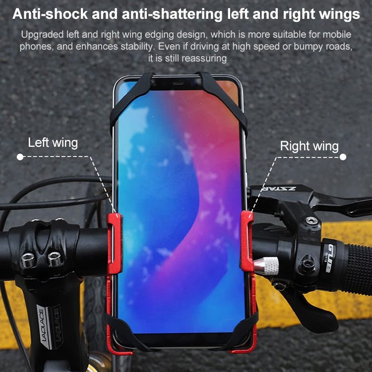 GUB P10 Aluminum Bike Phone Holder(Titanium Color) - Holders by GUB | Online Shopping UK | buy2fix