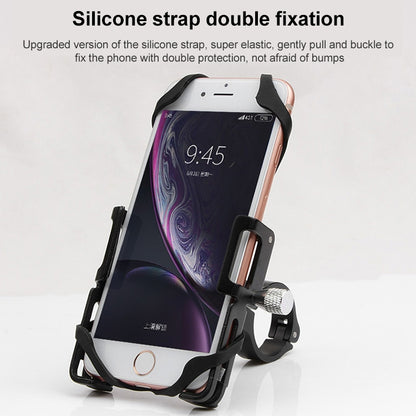 GUB P10 Aluminum Bike Phone Holder(Titanium Color) - Holders by GUB | Online Shopping UK | buy2fix