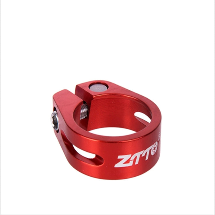 ZTTO MTB Road Bike Seatpost Clamp Aluminium Alloy Bicycle Parts,Diameter: 34.9mm(Red) - Outdoor & Sports by ZTTO | Online Shopping UK | buy2fix
