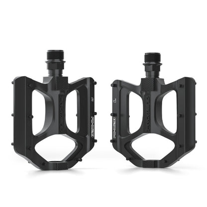 PROMEND PD-M28E 1 Pair Bicycle Aluminum Alloy DU Bearings Pedals with LED - Pedals by PROMEND | Online Shopping UK | buy2fix