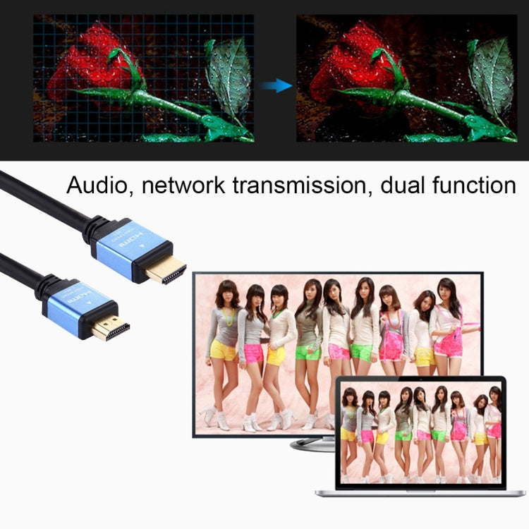 1.5m HDMI 2.0 Version High Speed HDMI 19 Pin Male to HDMI 19 Pin Male Connector Cable -  by buy2fix | Online Shopping UK | buy2fix