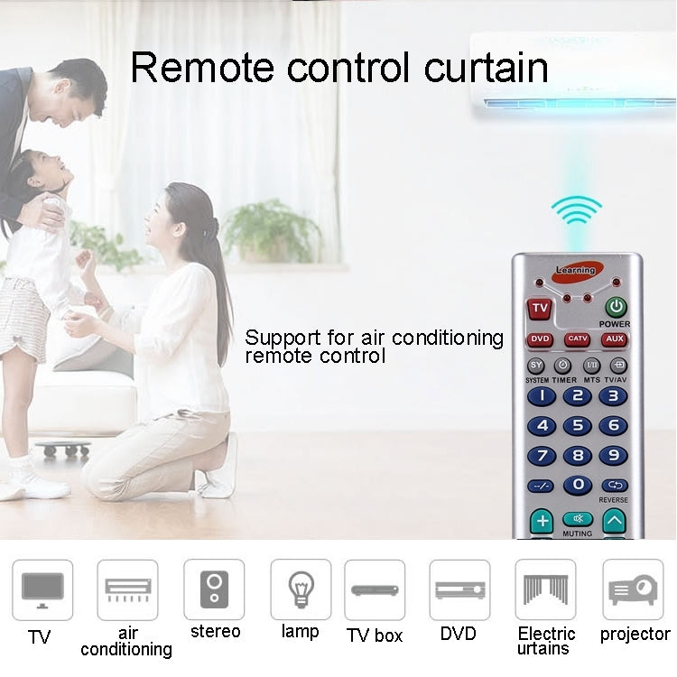 CHUNGHOP SRM-403E Universal Intelligent Learning-Type Remote Control for TV VCR SAT CBL HIFI DVD CD VCD and Others - Consumer Electronics by CHUNGHOP | Online Shopping UK | buy2fix