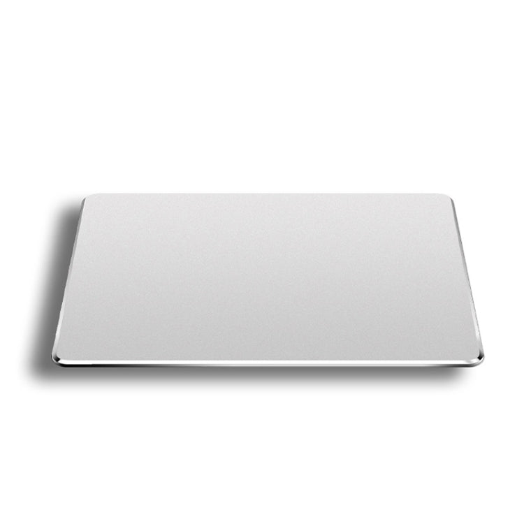 Aluminum Alloy Double-sided Non-slip Mat Desk Mouse Pad, Size : S(Silver) - Mouse Pads by buy2fix | Online Shopping UK | buy2fix