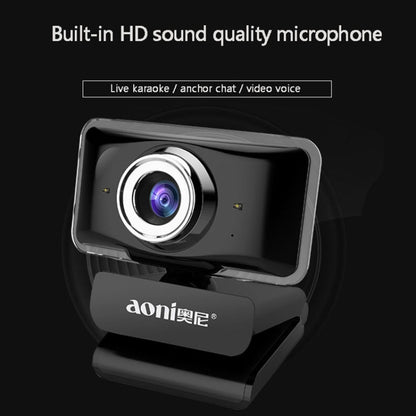 aoni C11 720P 150-degree Wide-angle Manual Focus HD Computer Camera with Microphone - HD Camera by buy2fix | Online Shopping UK | buy2fix