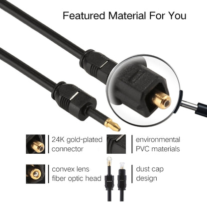 3m OD4.0mm Toslink Male to 3.5mm Mini Toslink Male Digital Optical Audio Cable -  by buy2fix | Online Shopping UK | buy2fix