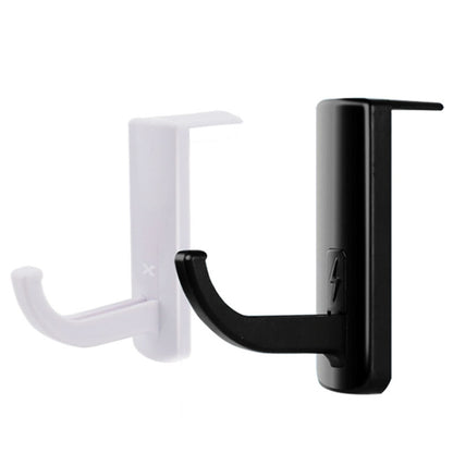 Universal Headphone Hanger PC Monitor Desk Headset Stand Holder Hook(Black) - Computer & Networking by buy2fix | Online Shopping UK | buy2fix