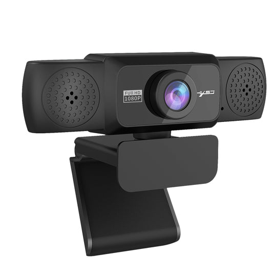 HXSJ S5 1080P Adjustable HD Video Webcam PC Camera with Microphone(Black) - HD Camera by HXSJ | Online Shopping UK | buy2fix