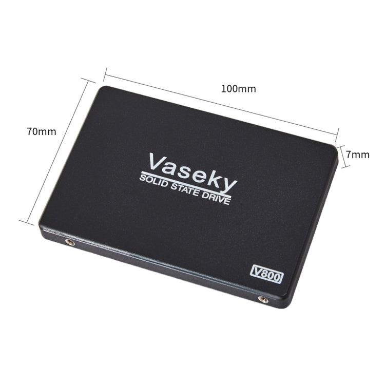 Vaseky V800 256GB 2.5 inch SATA3 6GB/s Ultra-Slim 7mm Solid State Drive SSD Hard Disk Drive for Desktop, Notebook - Solid State Drives by Vaseky | Online Shopping UK | buy2fix