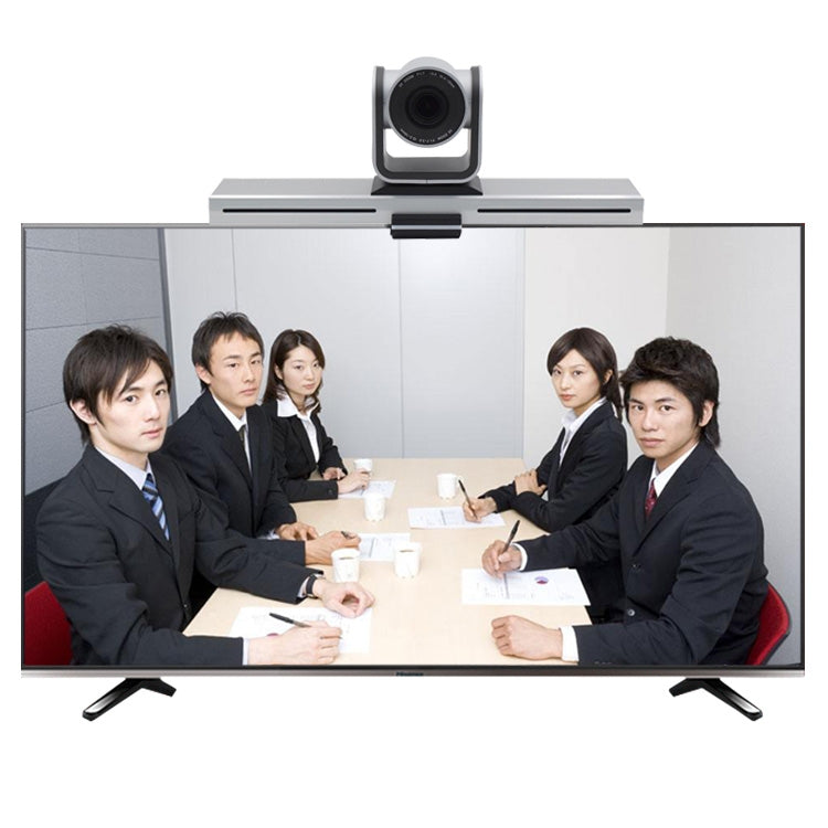 YANS YS-H210UT USB HD 1080P 10X Zoom Video Conference Camera for Large Screen, Support IR Remote Control (Grey) - HD Camera by YANS | Online Shopping UK | buy2fix