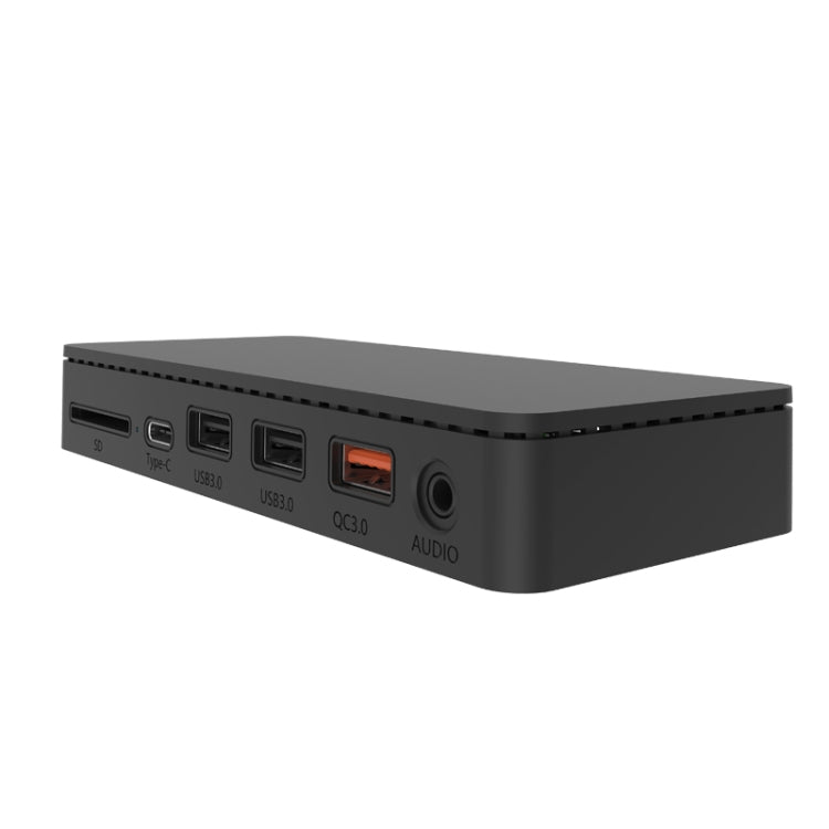 Onten OT-65002 12 in 1 Multifunctional Type-C + USB + RJ45 + HDMI Docking Station(Black) - Computer & Networking by Onten | Online Shopping UK | buy2fix