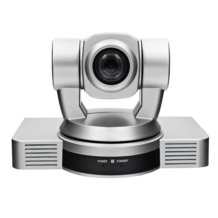 YANS YS-H810DSY 1080P HD 10X Zoom Lens Video Conference Camera with Remote Control, US Plug (Silver) - HD Camera by YANS | Online Shopping UK | buy2fix