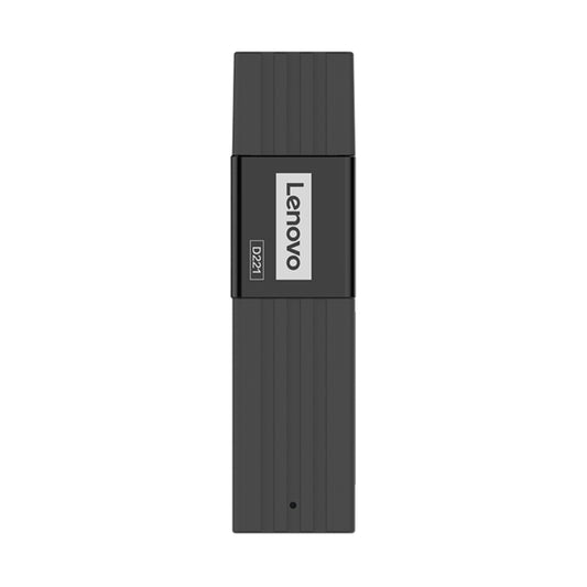 Original Lenovo D221 2 in 1 480Mbps USB 2.0 Card Reader (Black) -  by Lenovo | Online Shopping UK | buy2fix