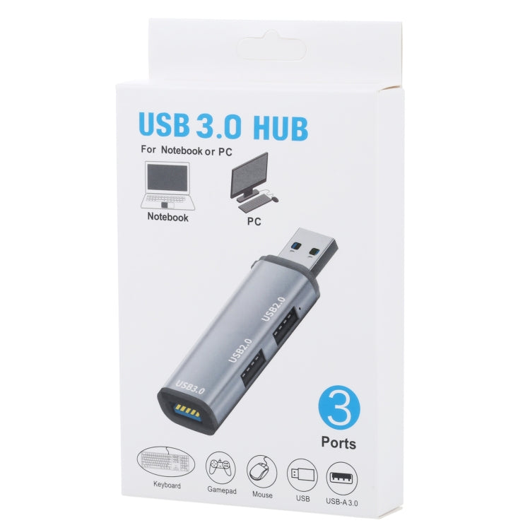 3 Ports USB 2.0 x 2 + USB 3.0 to USB 3.0 HUB Adapter -  by buy2fix | Online Shopping UK | buy2fix