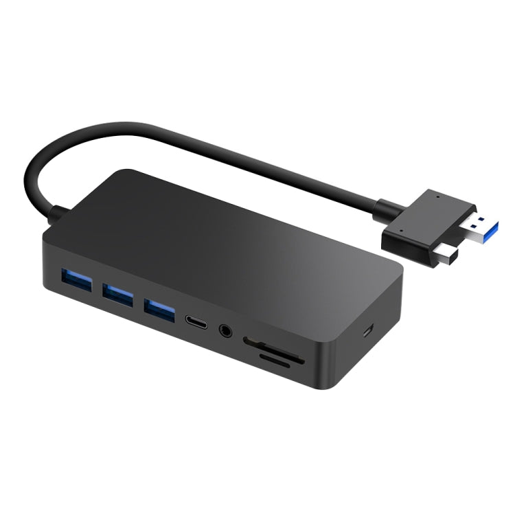 Rocketek SH701 11 in 1 100M RJ45 / USB 3.0 HUB Adapter for Surface Pro 5 / 6 - USB 3.0 HUB by ROCKETEK | Online Shopping UK | buy2fix