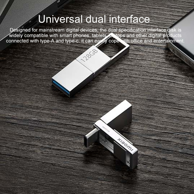 Original Xiaomi 128GB USB 3.2 Type-C / Type-A Dual Interface Mobile Phone U Disk - USB Flash Drives by Xiaomi | Online Shopping UK | buy2fix