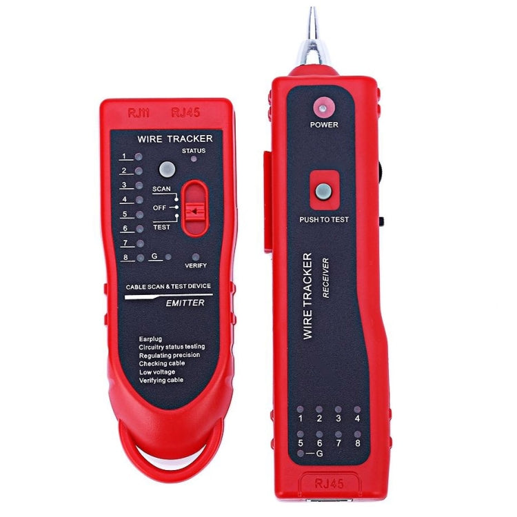 RJ11 / RJ45 Telephone Wire Tracker Ethernet LAN Network Cable Tester Detector Line Finder - Computer & Networking by buy2fix | Online Shopping UK | buy2fix