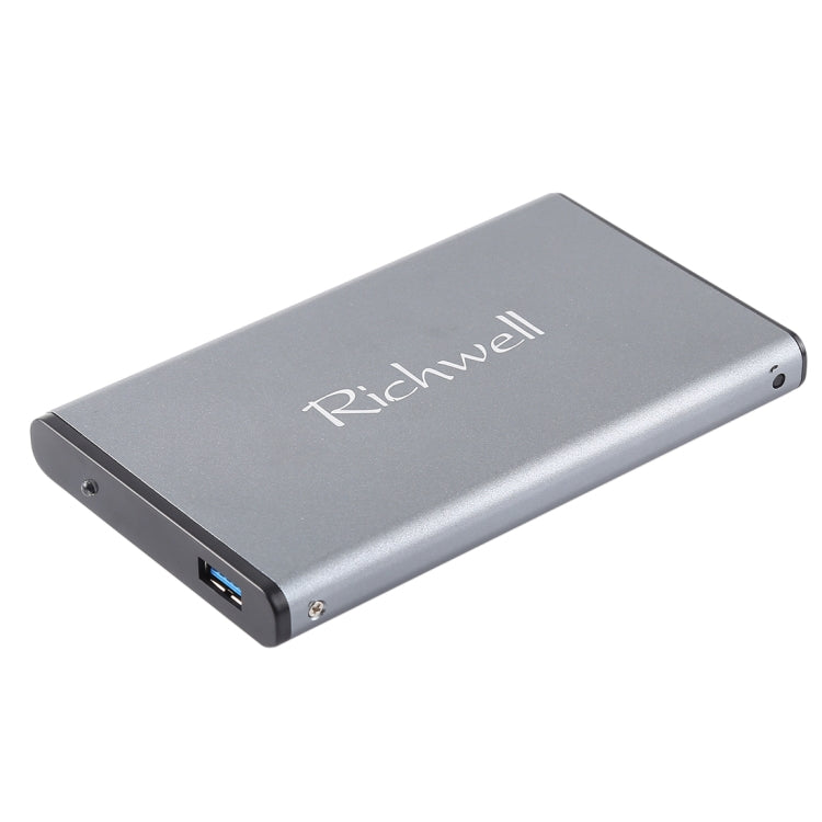 Richwell SATA R2-SATA-320GB 320GB 2.5 inch USB3.0 Super Speed Interface Mobile Hard Disk Drive(Grey) - External Hard Drives by Richwell | Online Shopping UK | buy2fix