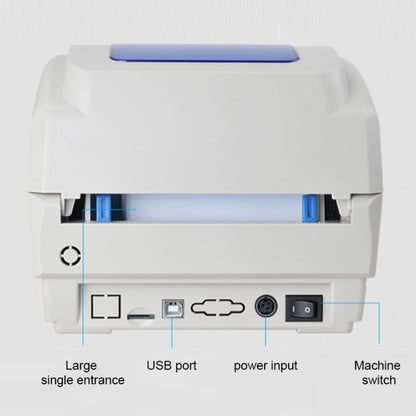 Xprinter XP-460B USB Port Thermal Automatic Calibration Barcode Printer - Consumer Electronics by Xprinter | Online Shopping UK | buy2fix