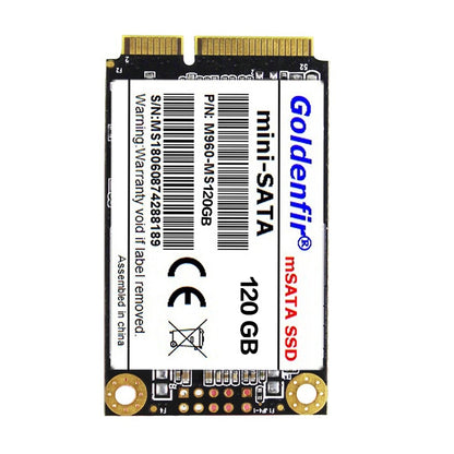 Goldenfir 1.8 inch Mini SATA Solid State Drive, Flash Architecture: TLC, Capacity: 120GB - Computer & Networking by Goldenfir | Online Shopping UK | buy2fix