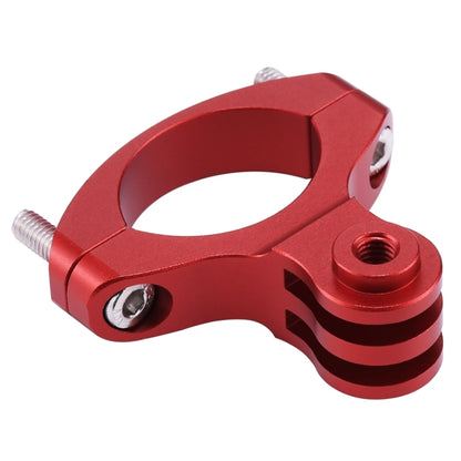 PULUZ Bike Handlebar Adapter Aluminum Mount for GoPro, Insta360, DJI and Other Action Cameras(Red) - Bicycle Handlebar Mount by PULUZ | Online Shopping UK | buy2fix