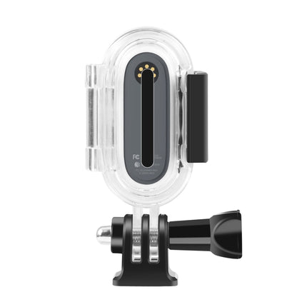 PULUZ 30m Underwater Waterproof Housing Protective Case for Insta360 GO 2, with Base Adapter & Screw(Transparent) - Case & Bags by PULUZ | Online Shopping UK | buy2fix