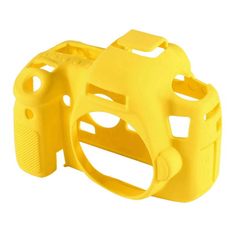 PULUZ Soft Silicone Protective Case for Canon EOS 6D(Yellow) - Camera Accessories by PULUZ | Online Shopping UK | buy2fix