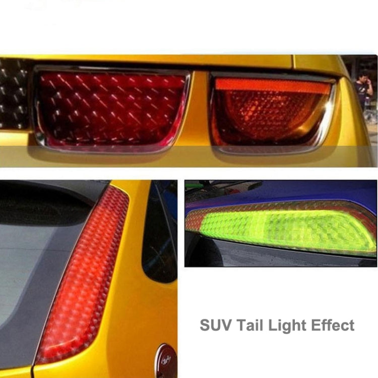 3D Effect Cat Eye Car Head Light Film Taillight Vinyl Film, Size: 30cm x 100cm(Black) - Auto Film by buy2fix | Online Shopping UK | buy2fix