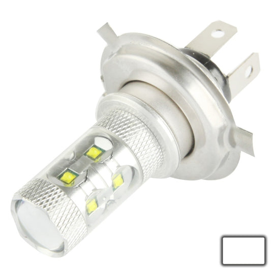 H4 60W White 12 CREE LED Fog Light for Vehicles, DC 12-30V - In Car by buy2fix | Online Shopping UK | buy2fix