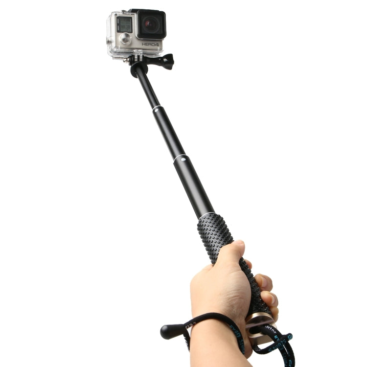 Handheld 49cm Extendable Pole Monopod with Screw for GoPro Hero11 Black / HERO10 Black / HERO9 Black /HERO8 / HERO7 /6 /5 /5 Session /4 Session /4 /3+ /3 /2 /1, Insta360 ONE R, DJI Osmo Action and Other Action Cameras(Gold) - DJI & GoPro Accessories by buy2fix | Online Shopping UK | buy2fix