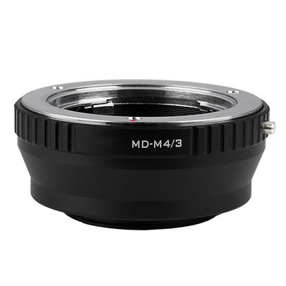 MD-M4/3 Lens Mount Stepping Ring(Black) - Camera Accessories by buy2fix | Online Shopping UK | buy2fix