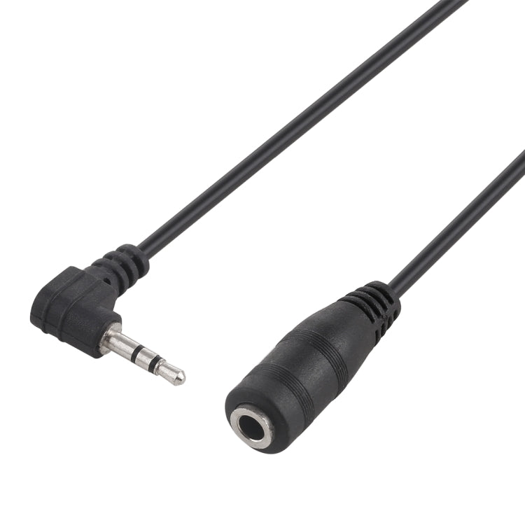 2.5mm Male Elbow to 3.5mm Female Audio Stereo Converter Adapter Cable - Computer & Networking by buy2fix | Online Shopping UK | buy2fix