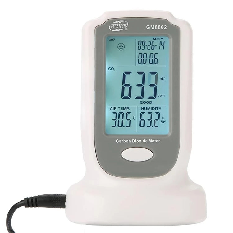 BENETECH GM8802 Carbon Dioxide Meter - Gas Monitor by BENETECH | Online Shopping UK | buy2fix