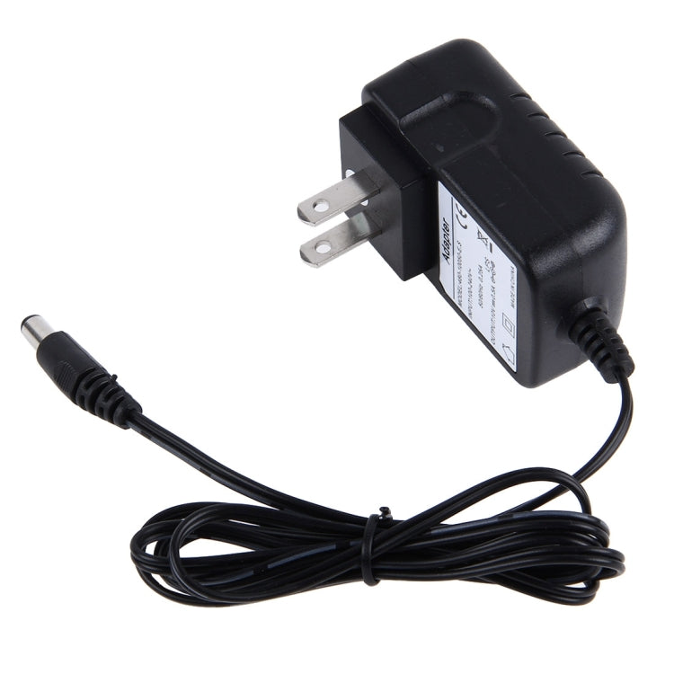 10V Output 500mAh AC / DC Charger for Walkie Talkie, US Plug + 2.5mm Plug(Black) - Batteries & Chargers by buy2fix | Online Shopping UK | buy2fix