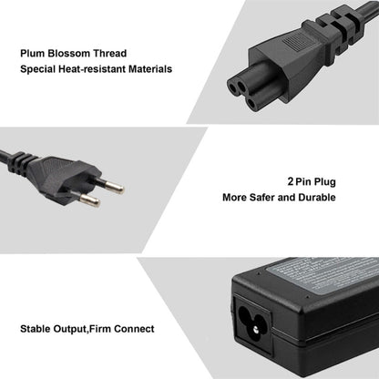 Mini Replacement AC Adapter 19.5V 2.31A 45W for Dell Notebook, Output Tips: 4.5mm x 2.7mm(EU Plug) -  by buy2fix | Online Shopping UK | buy2fix