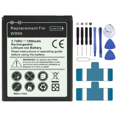 1900mAh Replacement Battery for Samsung W999 - For Samsung by buy2fix | Online Shopping UK | buy2fix